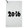 thumbnail image 1 of 2016 - Hybrid Diploma & Cap - Iconic Graduation Golf Towel with Carabiner Clip, 1 of 5