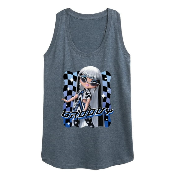 LOL OMG! Fashion Dolls - Groovy Babe - Women's Racerback Tank Top