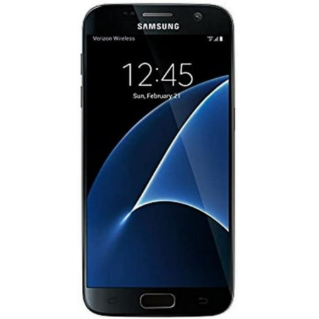 Samsung Galaxy S7 G930V 32GB 4G LTE Quad-Core Phone w/ 12MP Dual Pixel Camera Black Verizon Unlocked Grade A