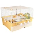 thumbnail image 1 of Drawer style hamster cage suitable for small pets transparent, 1 of 6