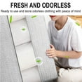 thumbnail image 6 of Folding Wardrobe Storage Box with View Window, Large Capacity Organizer for Closet Under Bed, Drawer Style Foldable and Stackable Storage Solution, 6 of 8