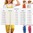 thumbnail image 4 of Avtoify Boy-Girl Children's Fashion Cute Solid Loose Pocket Strap Jumpsuit Romper, 4 of 10