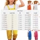 thumbnail image 3 of Monos de moda para niños y niñas, bonitos, de color liso, holgados, con bolsillos y botones y tirantes, 3 of 9