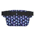 thumbnail image 3 of Easygdp crystal Skull Fanny Packs para Mujeres y Hombres, Bolsa de Cinturón, Bolsos de Cruz para Trabajo/Correr/Senderismo, 3 of 9