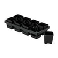 thumbnail image 1 of S SERENABLE Planter Box Reusable Vegetable Planting Box Seedling Pot for Balcony Kitchen 8 Grid, 1 of 9