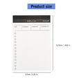 thumbnail image 3 of Small Notepads Daily Schedule Planner Small Notebook Tearable 50 Sheets Unlined Pocket Writing Pad Checklist Notepads, 3 of 16