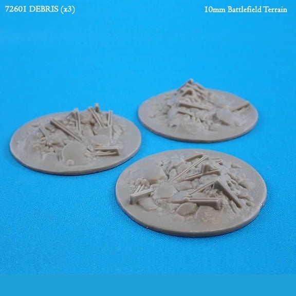 Debris Battlefield Terrain Obstacle Miniature N-Scale CAV Strike Operations Reaper Miniatures