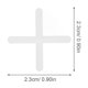 thumbnail image 2 of FUEENIRVA 2000Ud Tile Spacers Leveling System White for Ceramic and Porcelain Floors, 2 of 8