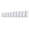 thumbnail image 3 of 1 Set False Full Coverage Shape French Style Classic Trend Manicure Stickers Strong Adhesion Magnificent Natural Paster White French Style, 3 of 7