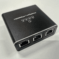 thumbnail image 3 of Gigabit Ethernet Splitter 1 in 4 Out 1000Mbps Internet Cable Splitter 1 to 4 RJ45 Network Splitter for Cat5/6/7, 3 of 5