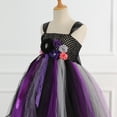 thumbnail image 4 of Icvfdpl Dress For Girls Halloween Tutu Long Handmade Witch Up Maxi For Kids 6-7 Years, 4 of 7