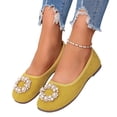 thumbnail image 5 of Willtoo Women's Ballet Flats, Round Toe Comfortable Flat Shoes, Slip‑On Non-Slip Summer Breathable Loafers Soft Sole Dress Casual Walking Shoes for Daily Party Office Wear, 5 of 5