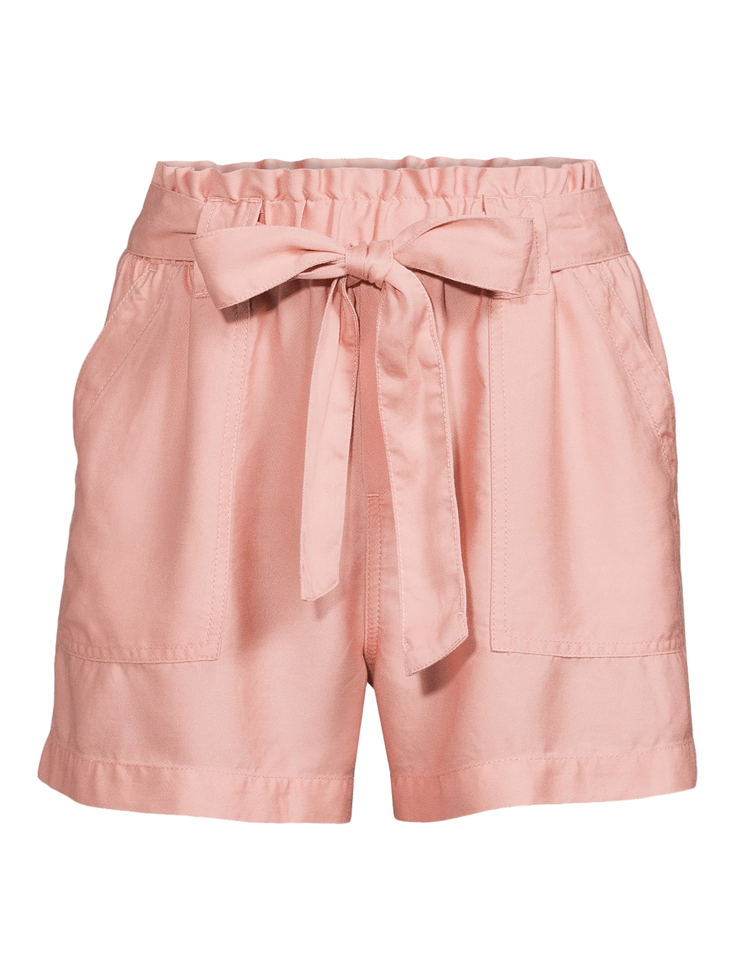 Time and Tru Women's Belted Utility Shorts