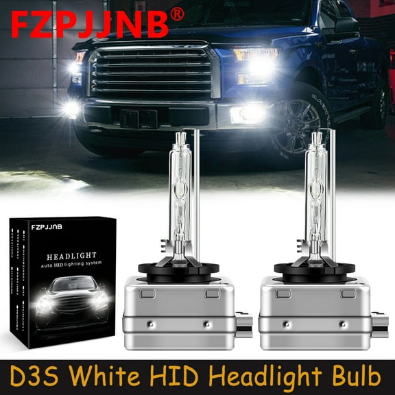 FZPJJNB 2pcs New D3s White 66340 66340hbi 42403 42302 Hid Xenon Headlight Bulbs Set,Y019