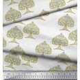thumbnail image 3 of Soimoi Rayon Fabric Tree Block Print Sewing Fabric Yard 42 Inch Wide, 3 of 3