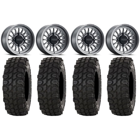 Method 411 15 Wheels Ti (5+2) 35 XComp ATR Tires Polaris RZR XP 1000 / PRO XP / Ranger XP 900/1000
