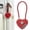 G, variant on Heart Shaped Small Combination Lock, Cable Lock for Locker Suitcase Gym Backpack, Travel Outdoor Padlock for Luggage Cabinet Fence Gate