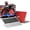 Red, variant on NIMO 15.6" IPS FHD AMD Ryzen 5 6600H 16GB DDR5 RAM 512GB SSD (6 Cores Up to 4.5GHz) AMD Radeon 660M GPU-Computer with 100W Type-C Gaming Laptop Backlit Keyboard Fingerprint
