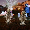 thumbnail image 5 of Halloween Decorations Outdoor Halloween Garden Stakes Scary Pumpkins Scarecrow Yard Signs for Outside Garden Lawn Porch Patio Party Decorations, 5 of 5