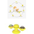 thumbnail image 5 of Spinning Pinwheel Teasing Scratchlin Ticklin Juguete interactivo para gatos Rojo Verde, 5 of 5