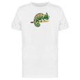 thumbnail image 1 of Green Chameleon On Yellow Pencil Tee Men's -Image by Shutterstock, 1 of 2