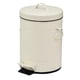 thumbnail image 2 of Papelera con pedal, elegante cesto de basura Beige, 2 of 9