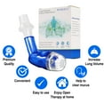 Breathing Exercise Device for Lungs, Mucus Removal Device for Breathing Problems, Portable