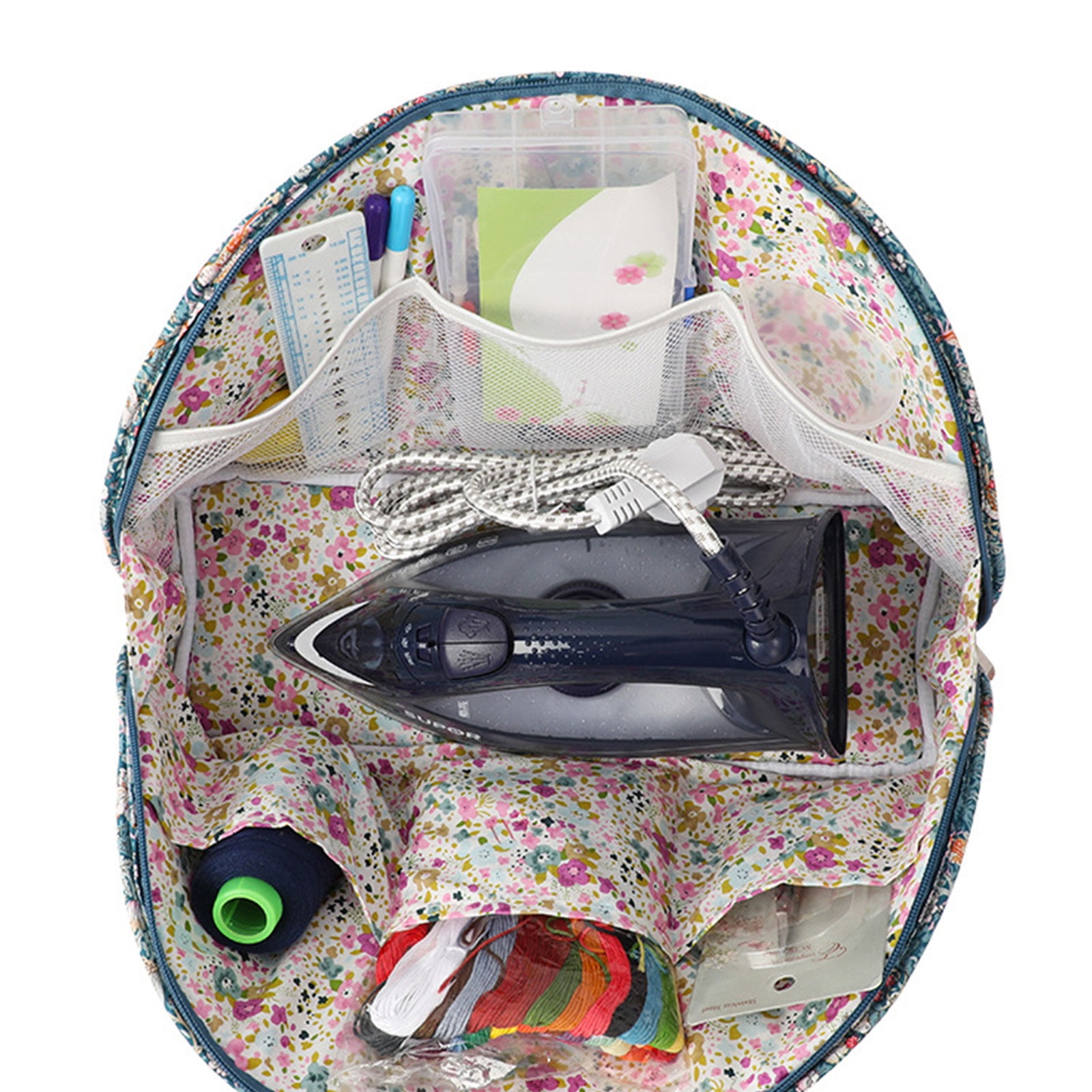 Crochet Craft Project Bag Travel Craft Project Bag Yarn Organiser Bag for Crocheting Pattern Yarn Hook Needle