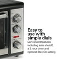 thumbnail image 6 of Hamilton Beach Countertop Toaster Oven with Convection & Rotisserie, Extra Large Capacity, Black, 6 of 9