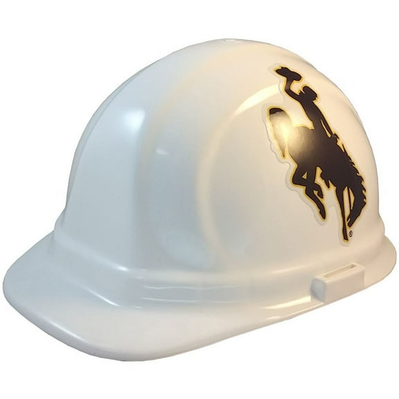 NCAA Wyoming Cowboys Hard Hats with Ratchet Suspension