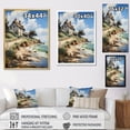 thumbnail image 4 of Designart "Eugene s Reverie Normandy Coast III" Nautical & Beach Wall Art Living Room, 4 of 5