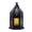Black color, variant on Lynono Co.,Ltd Moroccans Lantern with Candle,Decorative Candle LanternHang1ngCandle Lantern