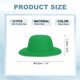 thumbnail image 2 of Uxcell Sombreros Formales Mini de 1.4 Pulgadas, 12 Pcs Sombreros Miniatura para Muñecas, Mini Sombrero de Copa para Manualidades, Accesorios para el Cabello, Decorar Muñecos de Nieve, Verde Hierba, 2 of 5