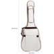 thumbnail image 2 of Estuche para guitarra Bolsa para guitarra acústica Bolsa para guitarra clásica Bolsa de almacenamiento para instrumentos musicales, 2 of 5