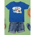 thumbnail image 3 of Kids Riding A Rocket T-Shirt Juniors -Image by Shutterstock,  Medium, 3 of 4