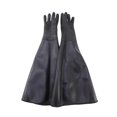 thumbnail image 1 of Rubber Black Sandblaster Gloves Stripe Abrasive Sand Blasting Gloves for Blasting Cabinet 65x30cm, 1 of 5
