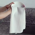 thumbnail image 4 of Premium Microfiber Waffle Weave Kitchen Towels, 16 x 28 Inch Ultra Absorbent and Solid Color Dish Towels, 4 Pack, White, 4 of 7