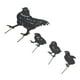thumbnail image 4 of Gallina Silueta De Pollo Gallina Y Pollo Cute Vivid Premium Metal 4 Piezas Silueta De Pollos Negros Para Jardín Para Tierras De Cultivo Para El Hogar ANGGREK Otros, 4 of 8