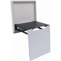 Folding Shower Seat Bench Foldable Wall-Mounted Stool, Shower Seat, Shoes Changing for Living Rooms, Bedrooms, Doorways, Hospitals, Nursing Homes, Hotel Rooms(14.0 * 12.5 * 26.3inch)