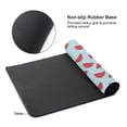 thumbnail image 4 of Kdxio Watermelon Print Large Gaming Mouse Pad,Non-Slip Base,Water Resist Keyboard Pad for Gamer,Office & Home,29.5 x 15.8 in, 4 of 9