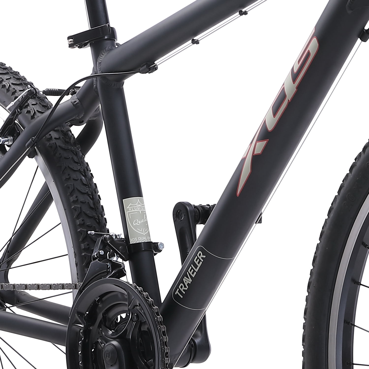 XDS Traveler, 21sp, 26", Aluminum Mountain Bike, Unisex, Matt Black