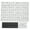 Black, variant on BIMZUC Universal Piano Key Stickers for 37/49/61/88 Keys, Transparent Notation Paster Decoration, Black, 2.76 inches / 7 cm