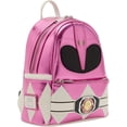 thumbnail image 4 of Power Rangers Pink Ranger Mini-Backpack Loungefly, 4 of 5