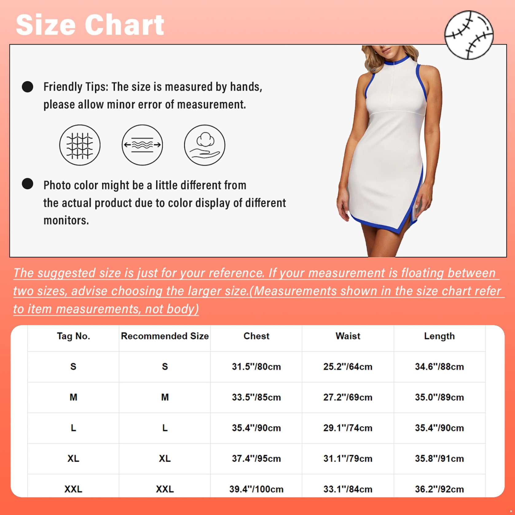 Manyakai Tennis Dresses for Women Side Split Above Knee Length Sports Dress Golf Workout Athletic Black XL