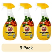 (3 pack) Arm & Hammer Fruit & Vegetable Wash, 16 oz, Pack of 1