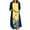 Yellow_F, variant on Bigersell Women Floral Midi Dresses with Jacket 2 Piece Sets Casual Round Neck Sleeveless Tank Dress 3/4 Sleeveless Open Front Cardigan Set Cocktail Party Formal Dresses A-Line Style A4, Blue, XXL