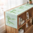 thumbnail image 6 of Table Runners 72 Inches Long Dress Scarves, Green Bow Farmhouse Kitchen/Dining Table Runner, Coffee Tablerunners, Cute Bowknot Minimalist Solid Color 16x72 Inch, 6 of 9