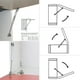 thumbnail image 3 of Amortiguador hidráulico de gas para puertas elevadoras, muebles de armario, cocina, bisagra amortiguadora, 60N/6kg, 270mm, 4 unidades, 3 of 6