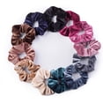 thumbnail image 3 of Set de 20 Peinados para el cabello, Velvet Elastic Hair Bands para mujeres o niñas (20 colores), 3 of 5