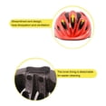 thumbnail image 2 of Yuarrent Casco para niños Hueco Ajustable Duradero Protector de cabeza para niños con almohadilla interior desmontable Ciclismo Numero 3 Yuarrent OD010026-03, 2 of 6